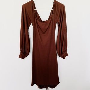 PrettyLittleThing, ruched dress